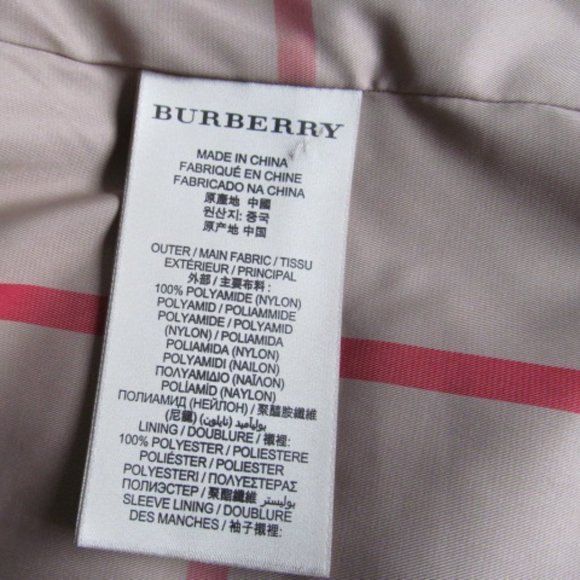 BURBERRY BRIT WINTERLEIGH BORDEAUX BURGUNDY DOWN PUFFER MID LENGTH COAT XS-S - Picture 9 of 11
